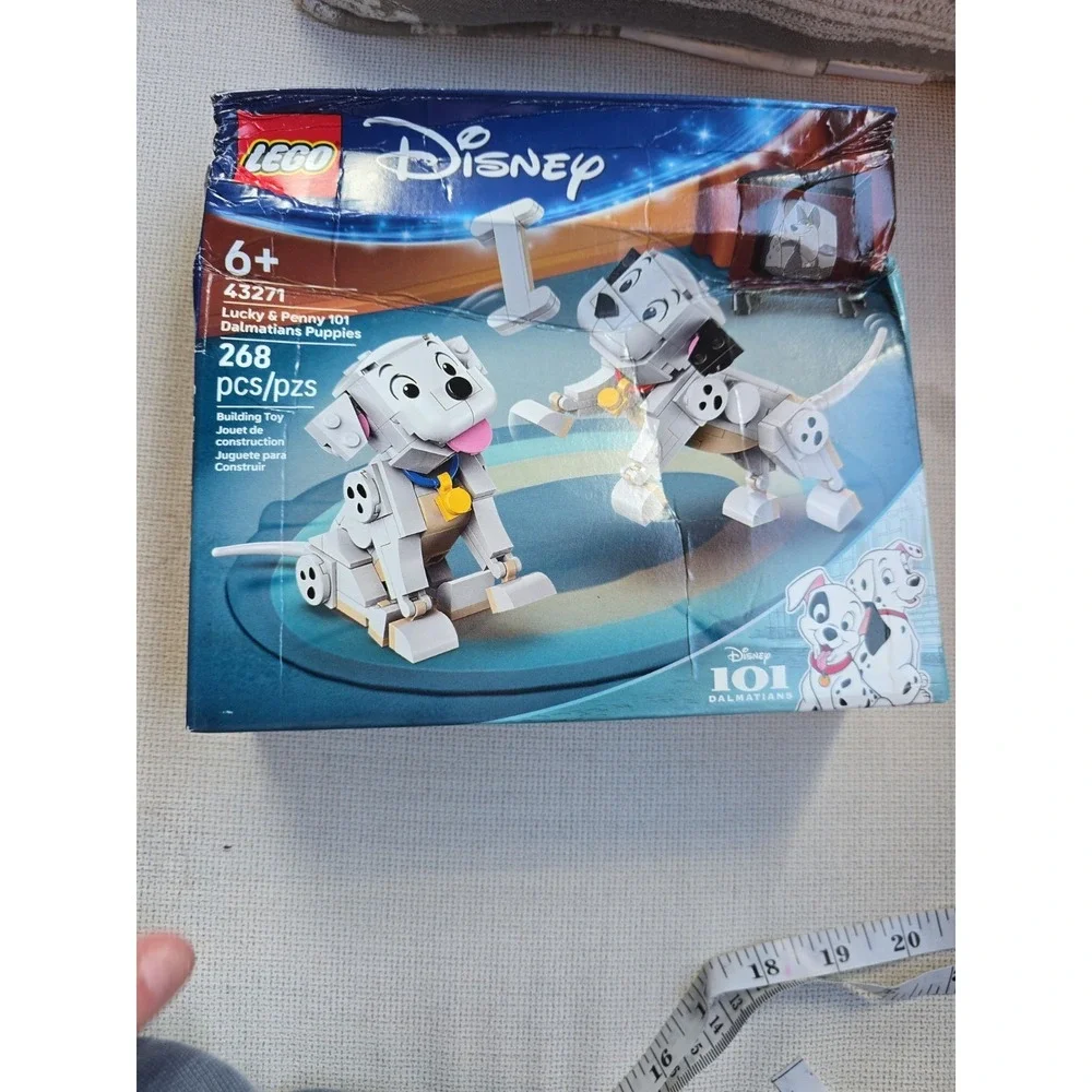 Lego 43271 Lucky And Penny 101 Dalmatian New/ Unopened  But Box Is Damaged.